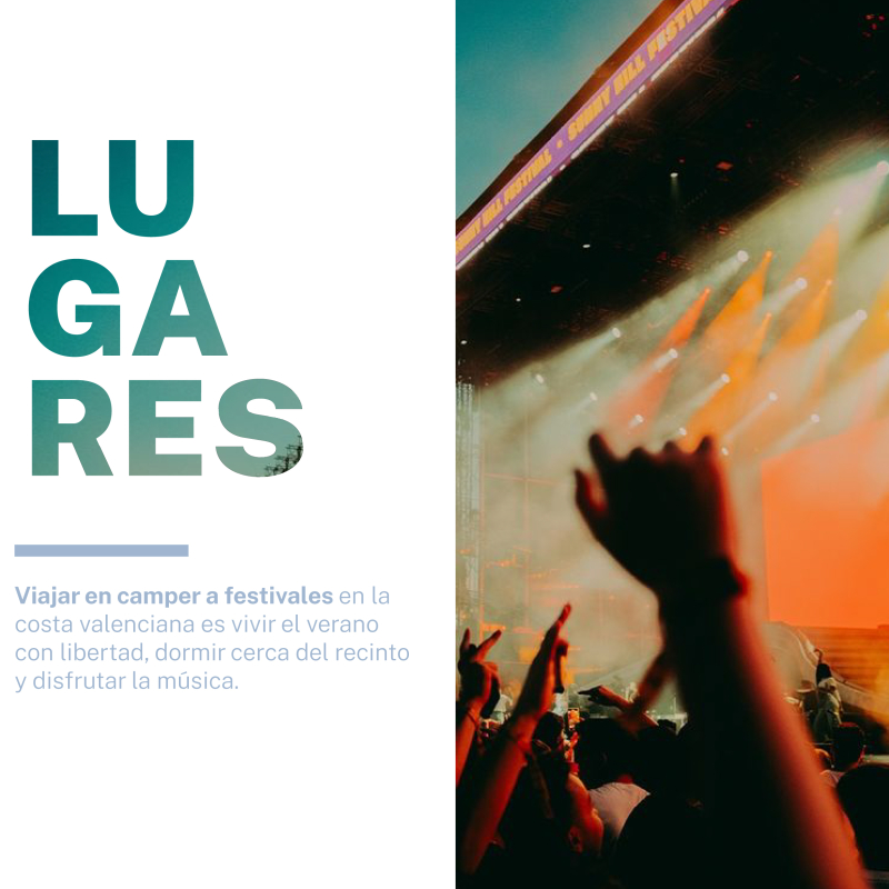 Camper y festivales en la costa valenciana | Guía de verano 2026